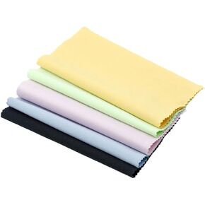 10pcs Microfiber Cleaning Cloths Black Microfiber Towel for Smartphones Tablets LCD Screens Glasses Optics Easy to Clean No Random Color