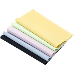 Cleaning Cloths for Electronics 10 Count 14.5x14.5cm for Smartphones Laptops LCD Screens Gentle Non-Scratch Reusable Random