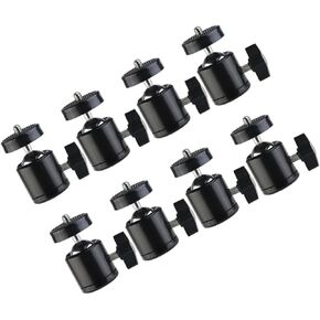 Toyvian 8pcs Camera Tripod Rotating Mount Adapter for Photography Compatibility Compact Design for Live Streaming and Photography