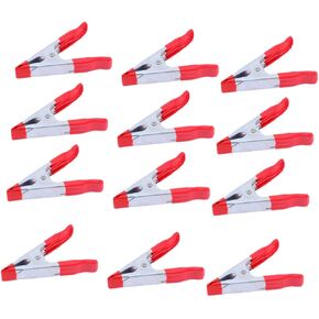 Vaguelly 20pcs Heavy Duty Spring Clips for Backdrop Stand Frame Clamps for Photography Crafts and Tents Strong Grip Easy to Use Space Saving Design