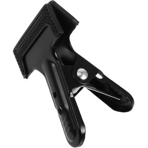 Shaped Heavy Duty Metal Lamp Holder Clip for Photo Studio Backdrops Durable Spring Clamps Space Efficient Design for Woodworking Crafts Use