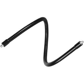 Metal 1/4 Inch Male to 3/8 Inch Male Adapter Goosenecks Hose Serpentine Tube for Connecting Tripods and Light Stands