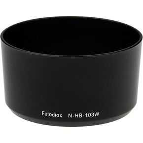 Fotodiox Lens Hood استبدال HN-N103 متوافق مع عدسة 10 مم F/2.8 AW و 11-27.5 مم F/3.5-5.6 ED AW