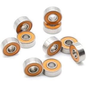 1PCS SMR106-2RS CB ABEC-7 MR106 2RS 6X10X3MM مصنوعة من الفولاذ المقاوم للصدأ الهجين SI3N4 محمل الخزف بدون شحوم سريع