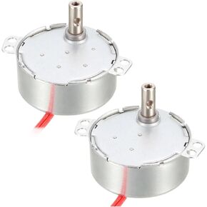 1pcs Synchronous Electronic Starter AC 12V 0.9-36RPM 50-60Hz CCW/CW 4W Reduction Gear Electronic Starter for Gluing Machine Heaters Automatic Equipment(10-12RPM 2 kgf.cm)