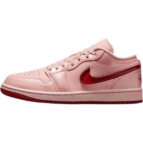 Air Jordan 1 Low SE Women's Shoes (HF3174-600, Washed Coral/Washed Coral/Gym Red)