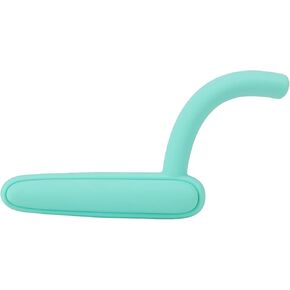 Silicone Door Handle Cover, Anti Lock Child Safety Equipment, Glossy Finish, Sturdy Material, Easy Installation, Suitable for 13cm x 2.6cm Handles, Prevents Hand Pinching (Green)
