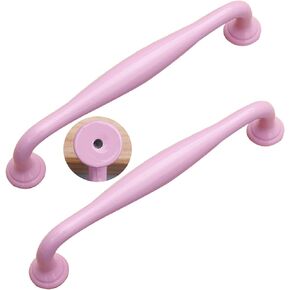 Cupboard Handles,Aluminum Alloy Kitchen Cabinet Door Handle,2 Packs Cupboard Handles Colourful children's room Cabinet Pulls aluminium alloy pulls Drawer Knobs,Kitchen Door Levers for Bathroom,Closet,