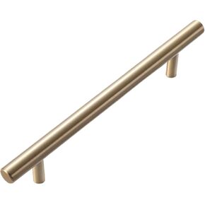 Cupboard Handles,Aluminum Alloy Kitchen Cabinet Door Handle,Furniture Handles and Knobs,1Pcs European Style Kitchen Cabinet Doors Handles,Anodized Surface Aluminum Alloy T Bar Extension Bedroom Cupboa