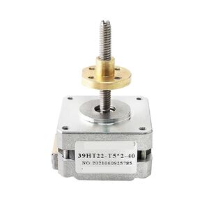 39 Stepper Motor 39HT22-T5*2 0.7A 0.2N.M Screw Rod L40mm Nema16 Screw Copper Nut 1Pcs