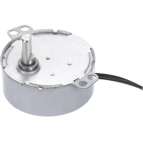 AC 220-240V Permanent Magnet Synchronous Electronic Starter 0.9-70RPM 50-60Hz CW 4W D Shaft Electronic Starter for Microwave Oven Parts Fan Electronic Starter(2-2.4RPM)