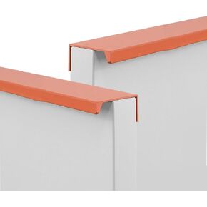 Cupboard Handles,Aluminum Alloy Kitchen Cabinet Door Handle,2 Packs Concealed Handle Cupboard Handles Right Angle,Drawer Knobs Hidden Kitchen Door Levers for Bathroom,Closet,Wardrobe,Children's Room P