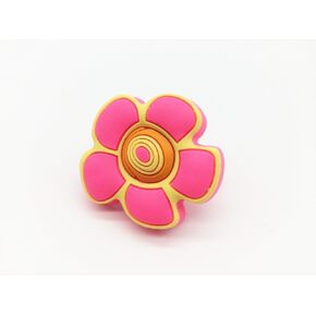 10Pcs/Lot Lovely Children Cabinet Wardrobe Cupboard Knob Drawer Doors Pulls Handles Pink Flower