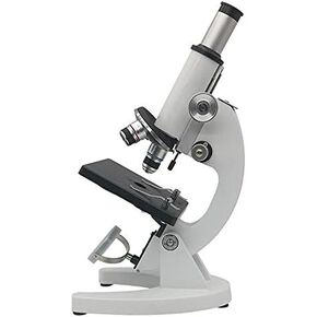 Microscope Monocular Biological Microscope 1600X HD Microscope with Bottom Lamp Laboratory Microscope