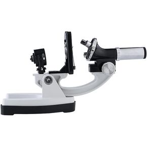 Lab Microscope Accessories 1200X Digital Microscope Set with Accessories Kit 100X 600X 1200X White Microscope