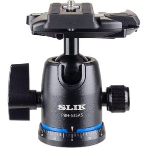 SLIK Pbh-535As Ball Head with Arca Compatible QR, Black (618-819)