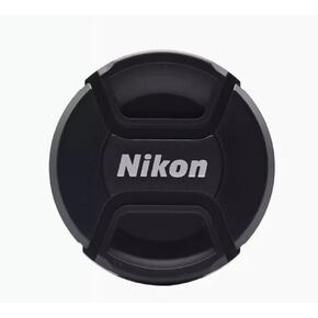 CAMERAPARTS NEW Genuine 55mm Front Lens Cap Cover LC-55A Compatible with Nikon 1 Nikkor 10-100mm f/4-5.6 VR, black