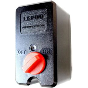 UNIVERSAL Air Compressor Pressure Switch Single Port w/ Knob on/off 140-175PSI 26AMP