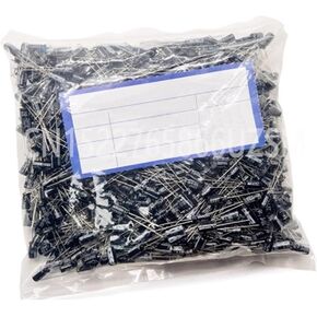 20PCS-1000PCS Electrolytic Capacitor 50V 35V 25V 16V 10V 0.1UF 1UF 4.7UF 10UF 22UF 47UF 100UF 220UF 470UF 1000UF 2200UF 4700UF(10V470UF 1000PCS)