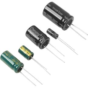 6.3V 10V 16V 25V 35V 50V 400V 450V 1UF 2.2UF 4.7UF 10UF 1000UF 22UF 33UF 47UF 470UF 100UF 220UF Aluminum Electrolytic Capacitor(25V 330uF 20PCS)