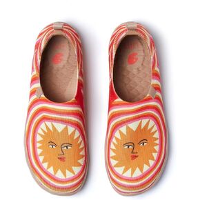 UIN Art Travel Shoes Slip On Knit Comfort Loafers Lightweight Fashion Sneaker Toledo Ⅰ Bodil Jane Sun Rays