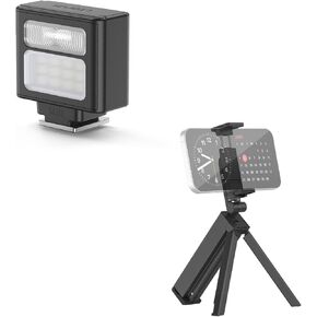 ULANZI SL02 Mini Flash and ULANZI SK-20 Airplane Phone Holder