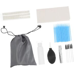 1 Set Electronic Cleaning Tool with Air Blower Dust Removal Gel and Brushes for Smartphones Tablets Cameras Keyboards and More