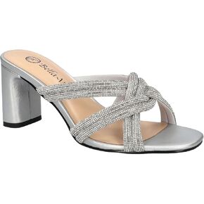 Bella Vita Carmen Womens Sandal 9 E US Silver