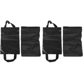 Outdoor Camping Tent Sand with Clamp, Windproof Fixing Sandbag for Shelters, Durably and, Includes 2 Outer and 2 Inner Pockets, Convenient Carry Handle