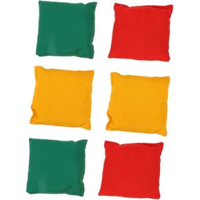 BESPORTBLE 6pcs Juggle Sandbag Outdoor Sandbag for Fun Juggling Balls for Playtime Activities and for School and Games Random Color
