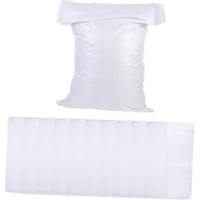 Nuobesty 16pcs أكياس رملية منسوجة للسيطرة على الفيضانات أكياس رملية في الهواء الطلق في الهواء الطلق لحماية الفيضانات إعصار متينة وقابلة لإعادة الاستخدام لتنظيم البناء
