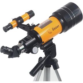 Monoculars Telescope High Power Telescope for Kids Beginners 70mm Astronomical Refractor Shockproof Telescope with Adjustable Tripod, Moon Filter, Travel Starry Sky Telescope for Camping Binoculars