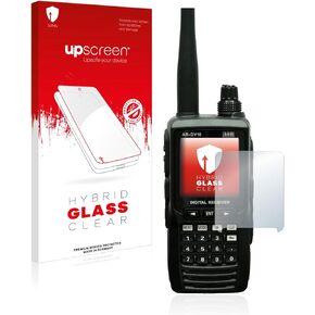 upscreen Hybrid Glass Clear Premium Glass Screen Protector for Aor AR-DV10, Flexible, Lightweight, High Transparency