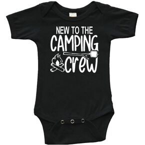 Camping Baby outfit, Baby Bodysuit New to the Camping crew, Newborn Gift