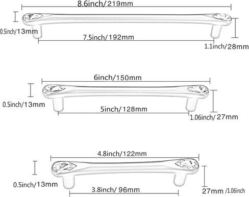 مقابض خزانة ، مقبض باب خزانة المطبخ من الألومنيوم ، مقبض باب خزانة المطبخ على طراز أوروبا الحديثة ، وسبائك الزنك راينستون ، درج الباب ، مقبض خزانة خزانة مقبض مقبض. in Saudi Arabia