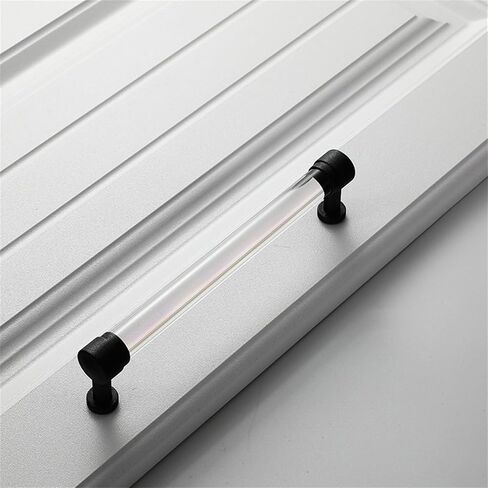 Cupboard Handles,Aluminum Alloy Kitchen Cabinet Door Handle,2 Packs Cupboard Handles Crystal Cabinet Pulls Transparent Acrylic Drawer Knobs Zinc alloy base,Door Levers for Closet,Wardrobe,Dresser,Shoe in Saudi Arabia