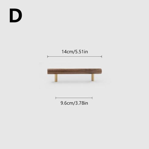 Cupboard Handles,Aluminum Alloy Kitchen Cabinet Door Handle,Wood Furniture Handle Kitchen Cabinet Door Handles Drawer Pulls Cupboard Wooden Long Handles Furniture Hardware,(K) in Saudi Arabia
