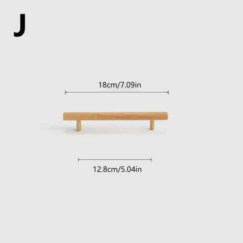 Cupboard Handles,Aluminum Alloy Kitchen Cabinet Door Handle,Wood Furniture Handle Kitchen Cabinet Door Handles Drawer Pulls Cupboard Wooden Long Handles Furniture Hardware,(K) in Saudi Arabia