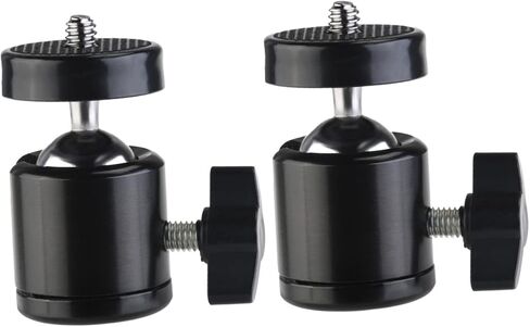 6pcs Mini Tripod Head Threaded Mount Pan Functionality Compact Design for Cameras Camcorders Durable Construction Lightweight and Portable in Saudi Arabia