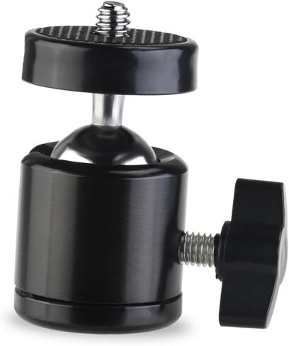 6pcs Mini Tripod Head Threaded Mount Pan Functionality Compact Design for Cameras Camcorders Durable Construction Lightweight and Portable in Saudi Arabia