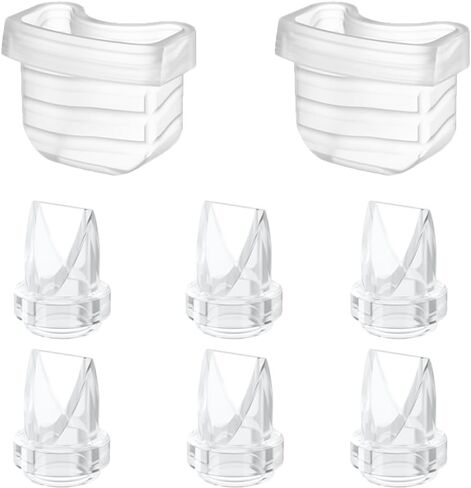 12pack Duckbill Valve and Silicone Diaphragm Compatible with Mommed S21, Mommed S18, MISSAA S21, MISSAA S18, NICEGREEN Life S21 Breast Pump, Replace for S21/18 Breast Pump Parts in Saudi Arabia