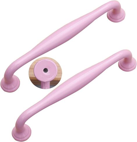 Cupboard Handles,Aluminum Alloy Kitchen Cabinet Door Handle,2 Packs Cupboard Handles Colourful children's room Cabinet Pulls aluminium alloy pulls Drawer Knobs,Kitchen Door Levers for Bathroom,Closet, in Kuwait