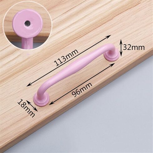 Cupboard Handles,Aluminum Alloy Kitchen Cabinet Door Handle,2 Packs Cupboard Handles Colourful children's room Cabinet Pulls aluminium alloy pulls Drawer Knobs,Kitchen Door Levers for Bathroom,Closet, in Kuwait