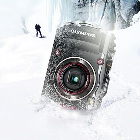Olympus Stylus Tough TG -4 16MP 1/2.3 "BSI CMOS 4608 X 3456Pixels أسود - Cámara Digital (كاميرا مضغوطة ، 1/2.3" ، BSI CMOS ، 4608 X 3456 بكسل ، 4608 X 3456 ، 3264 X 2448 ، 2048 X 1536 ، 3: 2 ، 4: 3 ، 16: 9) in Saudi Arabia