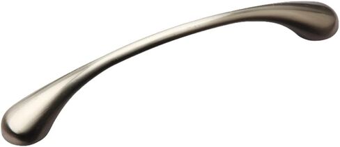 Cupboard Handles,Aluminum Alloy Kitchen Cabinet Door Handle,Cabinet Drawer Handles Chrome Kitchen Cabinet Storage Handle Closet Dressers Wardrobe Pulls Cabinet Small Knobs Hardware,(96mm Nickel) in Kuwait
