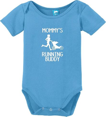 Sod Uniforms Mommy's Running Buddy Printed Baby Romper in Saudi Arabia