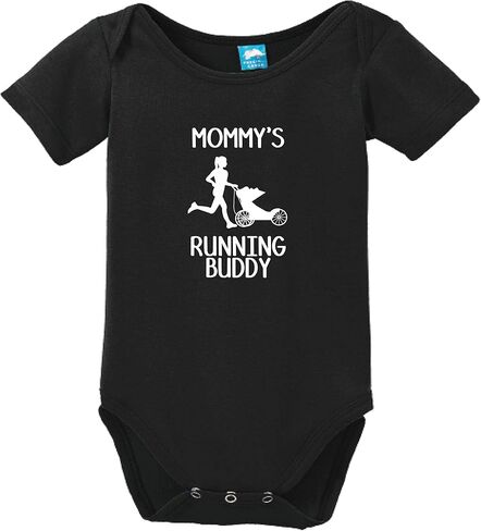 Sod Uniforms Mommy's Running Buddy Printed Baby Romper in Saudi Arabia