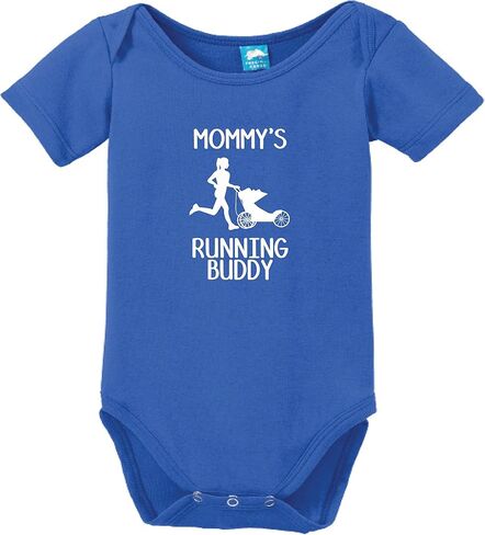 Sod Uniforms Mommy's Running Buddy Printed Baby Romper in Saudi Arabia