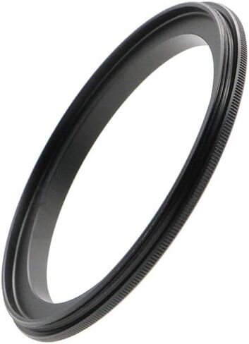 Aluminum Male to Male Adapter Ring for Camera 58-62mm, 58-67mm, 58-72mm, 58-77mm (58-67mm) in Saudi Arabia