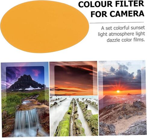 Homoyoyo 10pcs Sunset Film The Pet Round Photo in Saudi Arabia